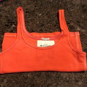 Abercrombie and Fitch orange tank top